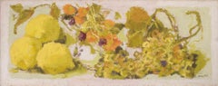 Still Life  with Jugs, Vases and Bottles - Painting by Franco Marzilli - 1970s