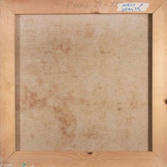 Still Life  with Lemons - Oil Painting by Franco Marzilli - 1970s