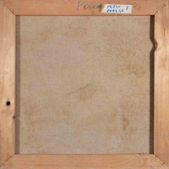 View of Rome - Oil Painting by Franco Marzilli - 1970s