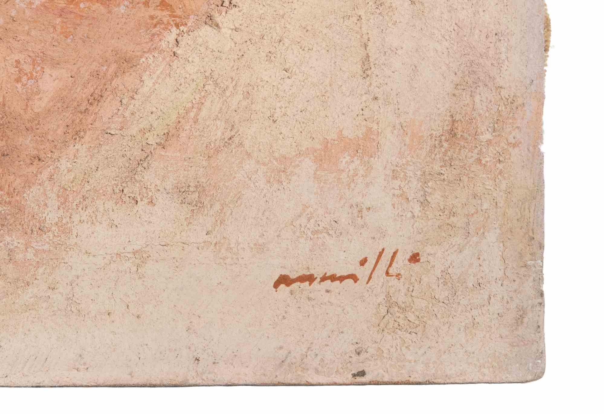 Ansicht von Rom - Ölgemälde von Franco Marzilli - 1970s im Angebot 2