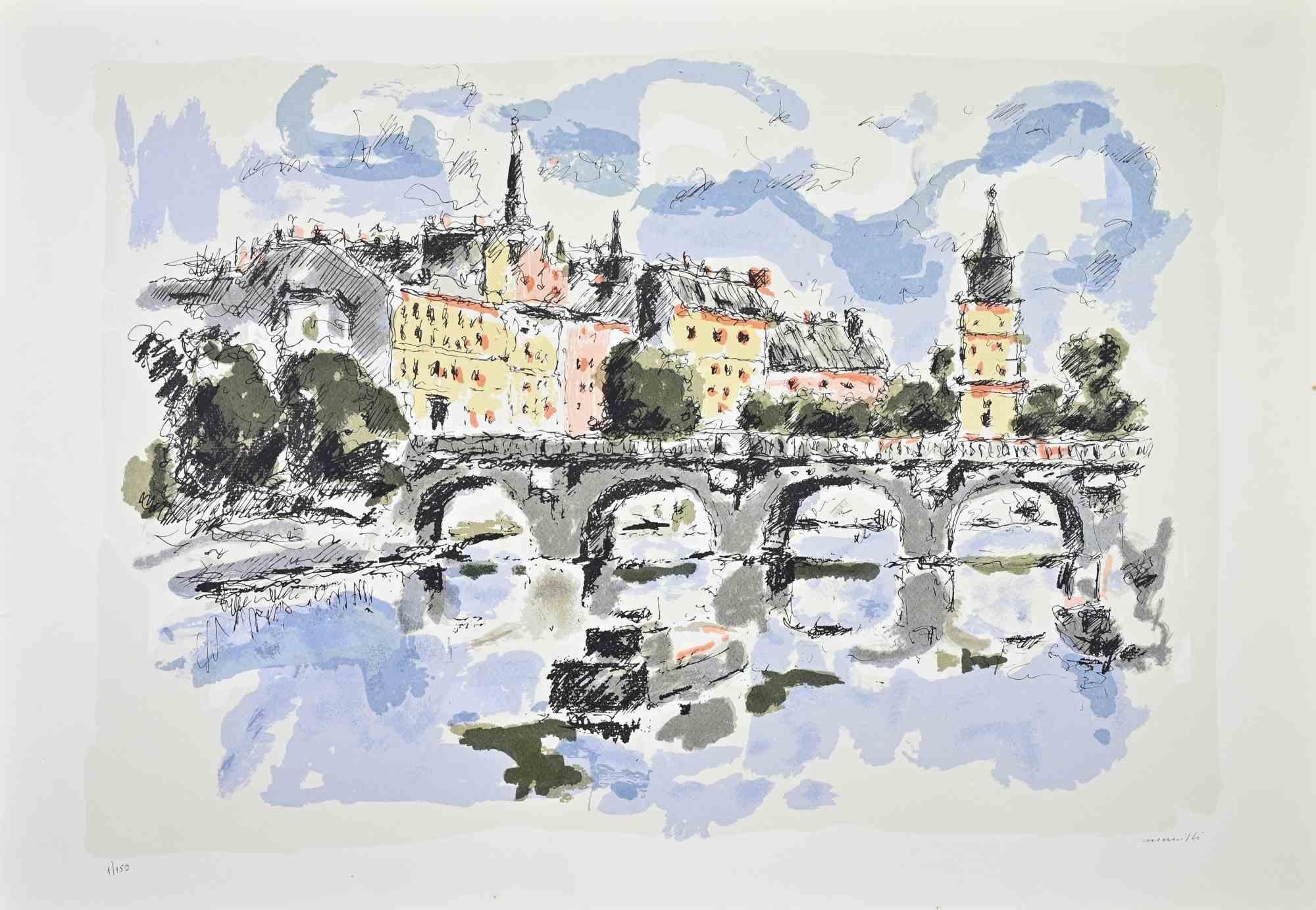 Screen print realized by Franco Marzilli in 1990s.

Hand signed and numbered in pencil.

Very good condition.