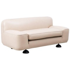 Franco Poli Altopiano Two-Seat Leather Sofa