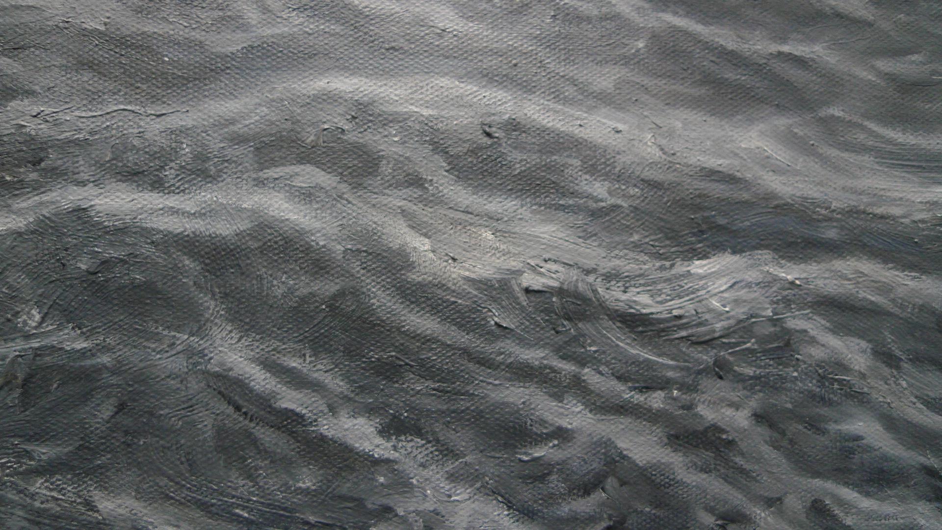 Black Sea by Franco Salas Borquez - Contemporary oil painting, seascape For Sale 5