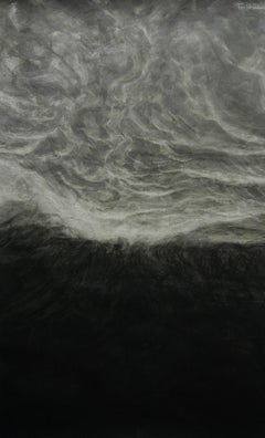 Fragment by Franco Salas Borquez - Contemporary seascape painting, ocean, wave