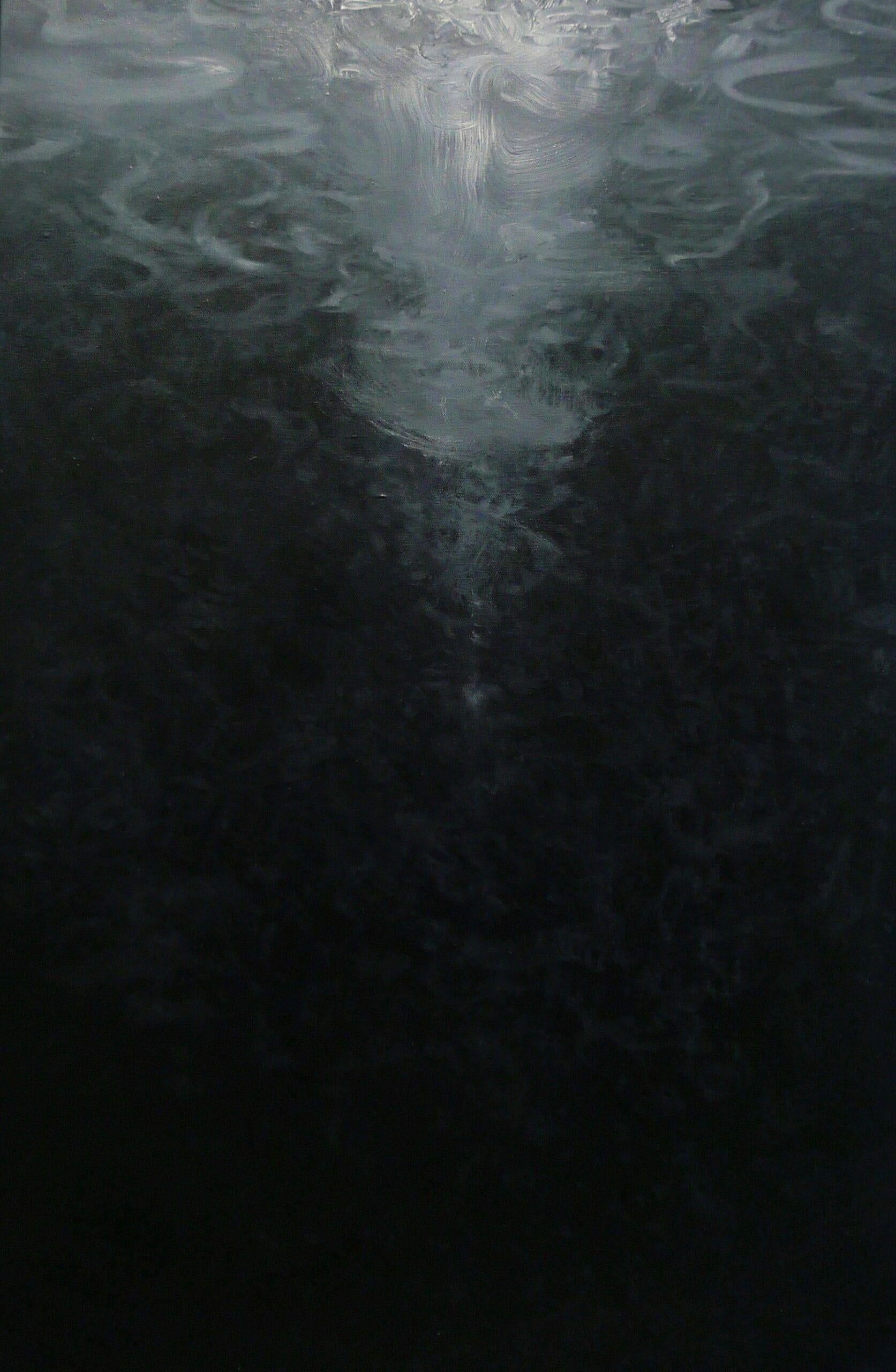 The Deep ist ein einzigartiges Ölgemälde auf Leinwand des zeitgenössischen Künstlers Franco Salas Borquez mit den Maßen 100 × 65 cm (39,4 × 25,6 in). Die Maße des gerahmten Kunstwerks betragen 104 x 69 cm.
Das Kunstwerk ist signiert, wird gerahmt