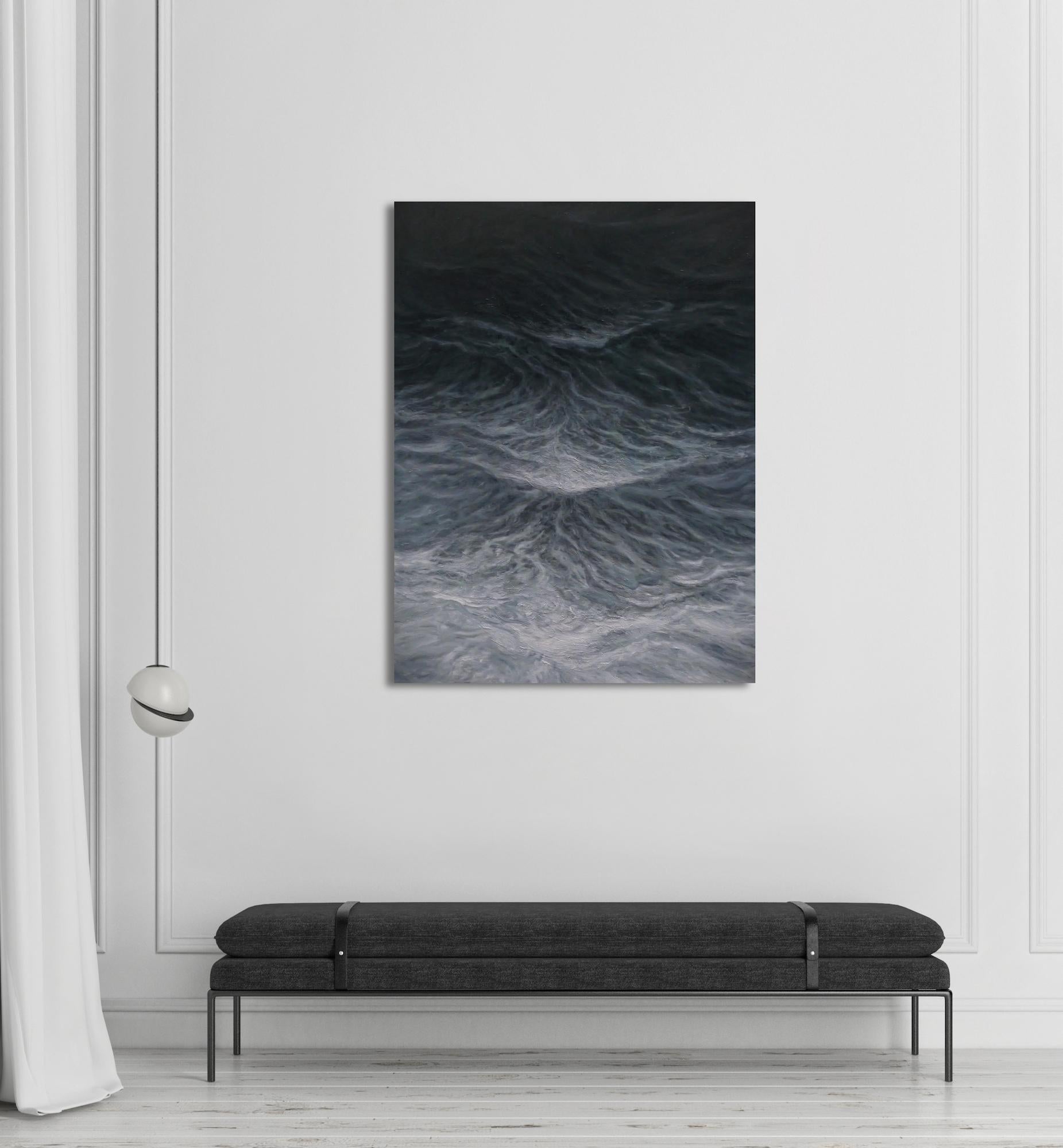 L'oceano dal cielo di Franco Salas Borquez - Quadro marino contemporaneo 1