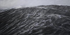 L'oceano primordiale di Franco Salas Borquez - Quadro di grandi dimensioni, onde dell'oceano