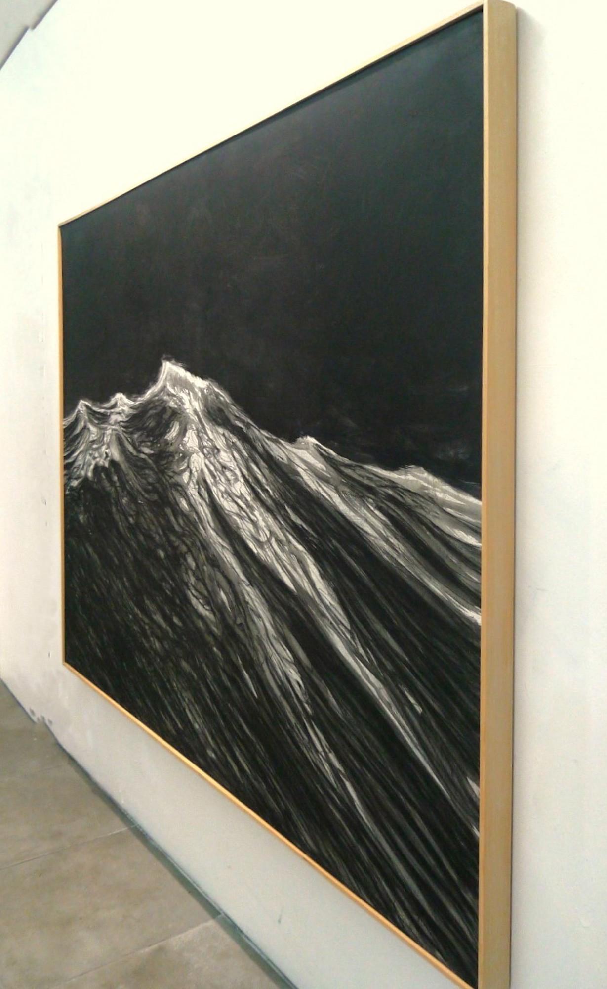 The Roots of the Flow von Franco Salas Borquez - Contemporary seascape painting im Angebot 8