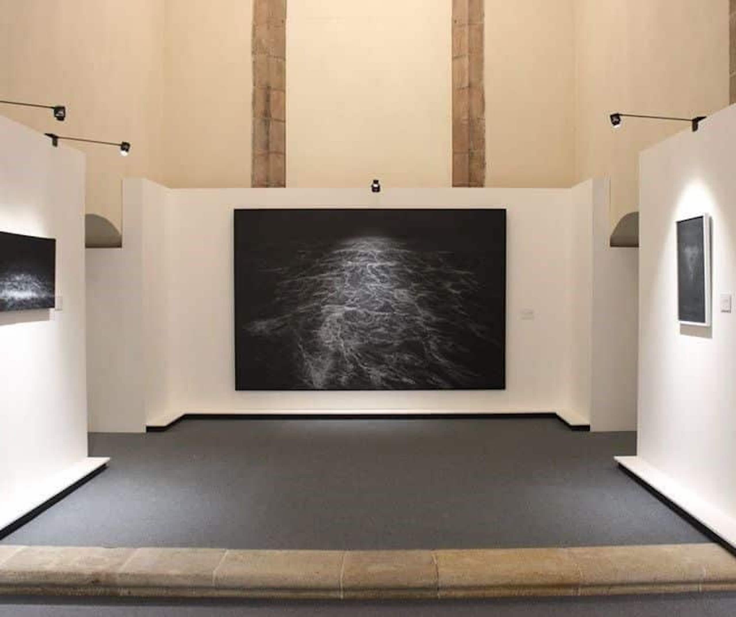 The Wake di Franco Salas Borquez - Quadro di paesaggio marino contemporaneo, oceano, onde 3