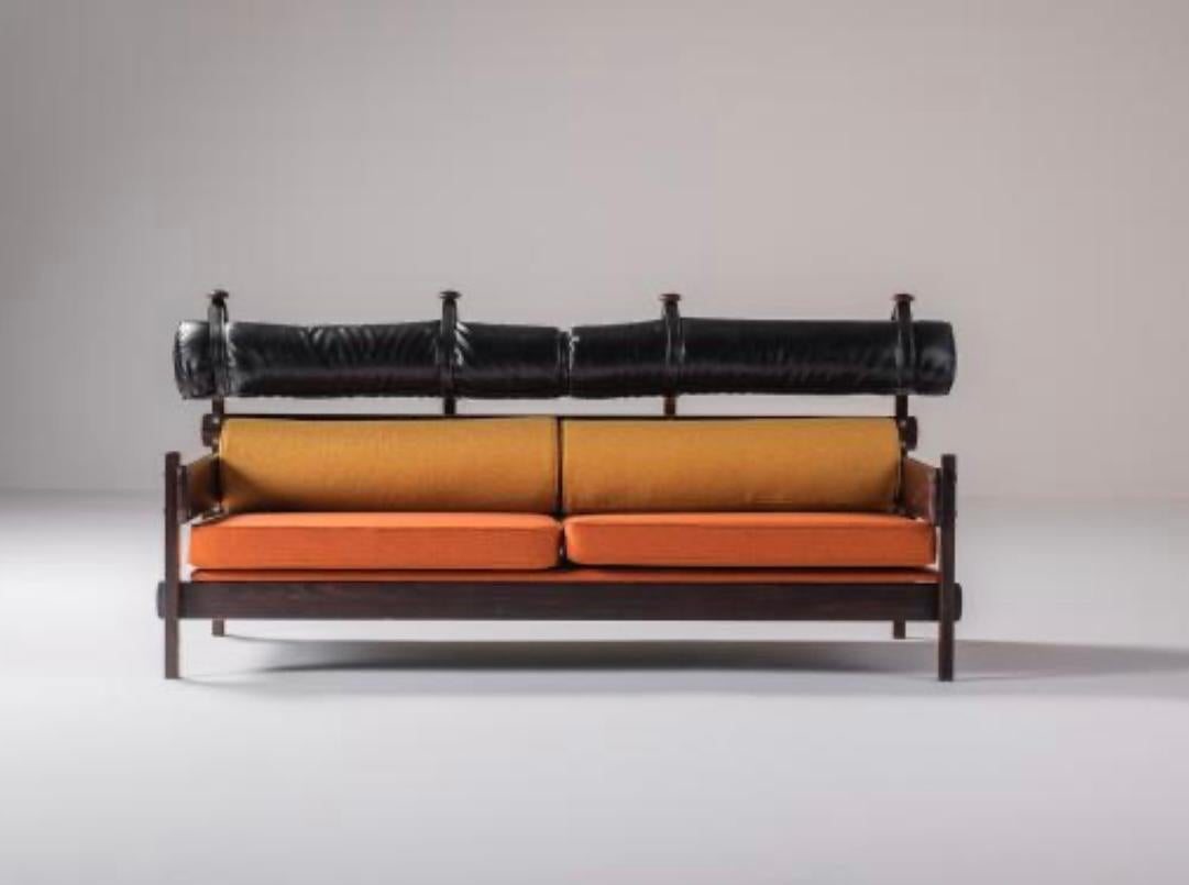 Franco Sofa by Sergio Rodrigues In Good Condition For Sale In London, GB