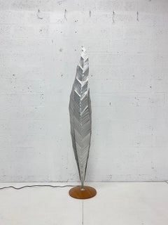 Franco Zavarise "Aloe Piantana" Hand Crafted Aluminum Floor Lamp for Zava Luce