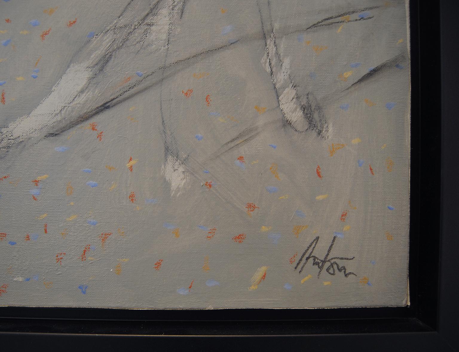 Waahouu ! - Painting de Francois Anton