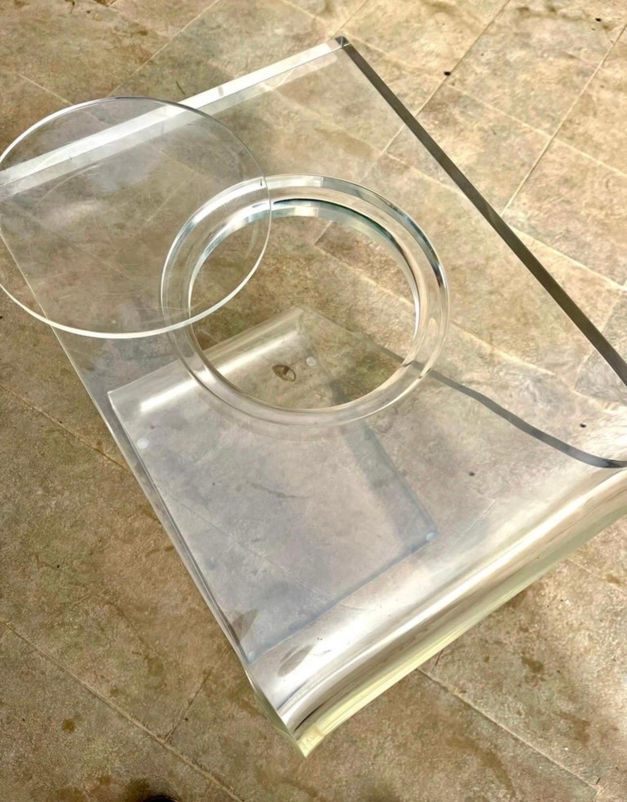 Late 20th Century Francois Arnal side Table model 