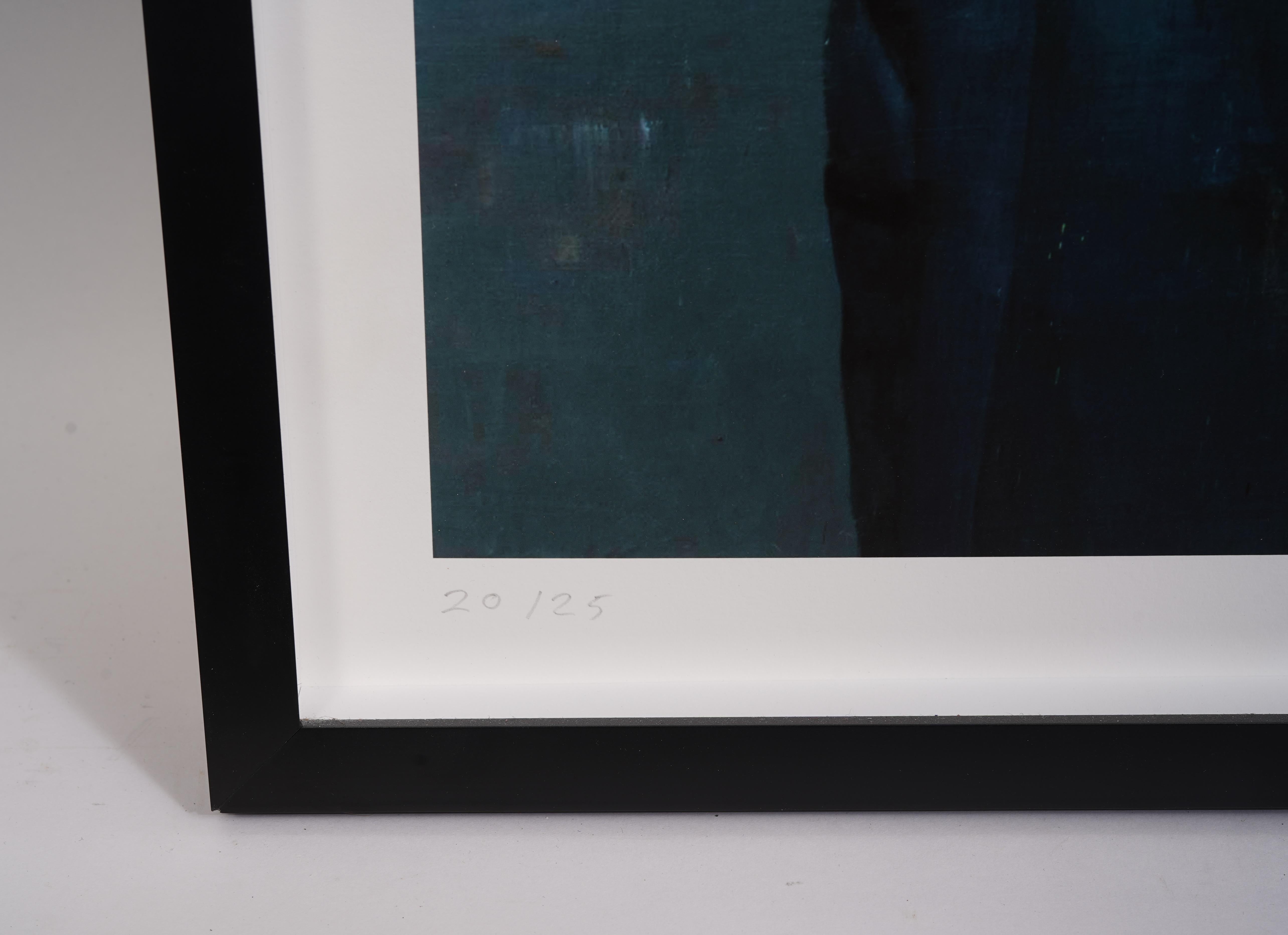 Paper François Bard Signed Print #20/25 “Contemplation” Circa. 2019 For Sale