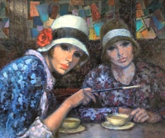 Frauen in einem Café