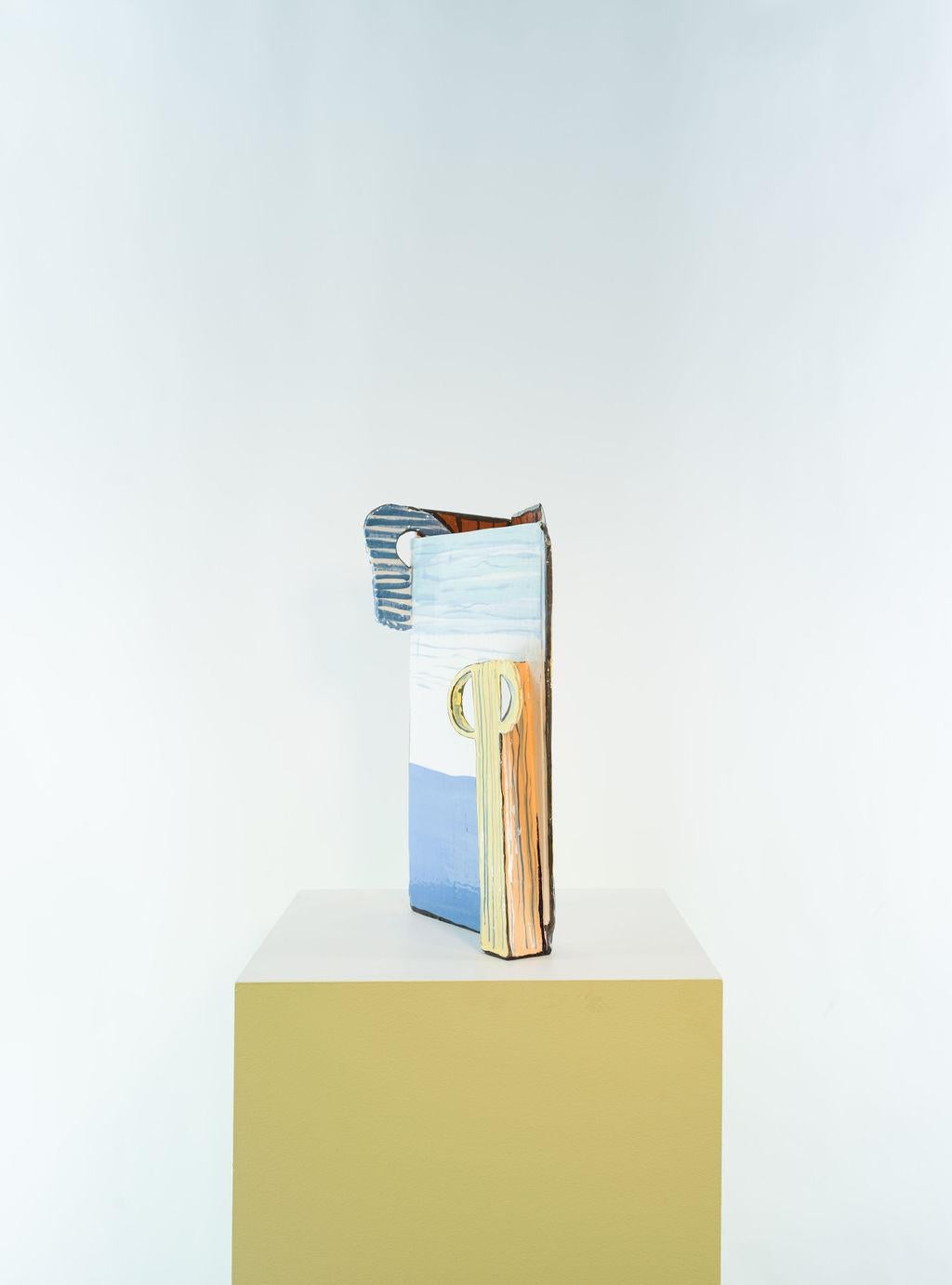 Egée l'été - Sculpture by Francois Bauer