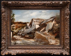 "Étude d'après nature faite à Montfaucon 1846" François Bonvin (1817-1888)
