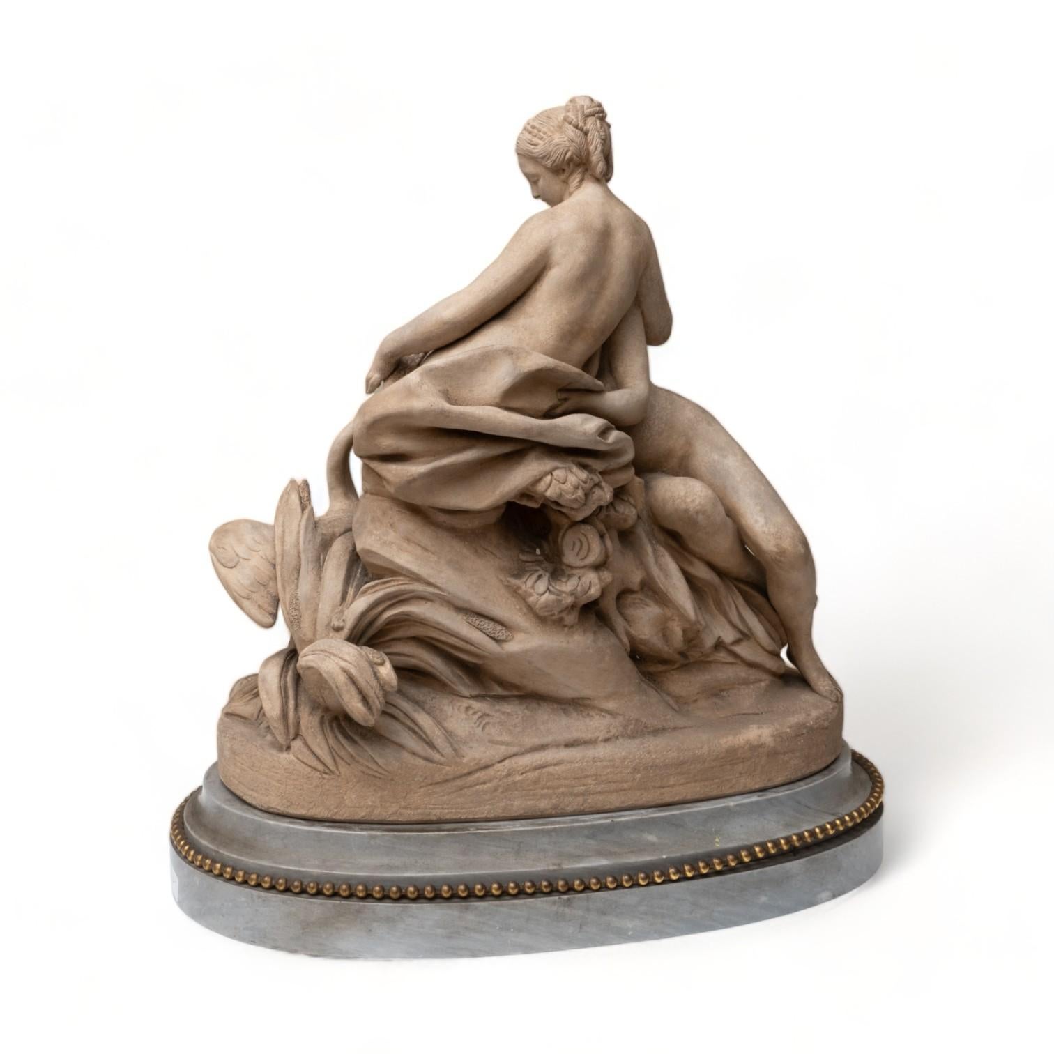 Marble Base with Bronze Beading late 18th or early 19th century

Provenance Hotel Drouot and Authentication by Le Calvez