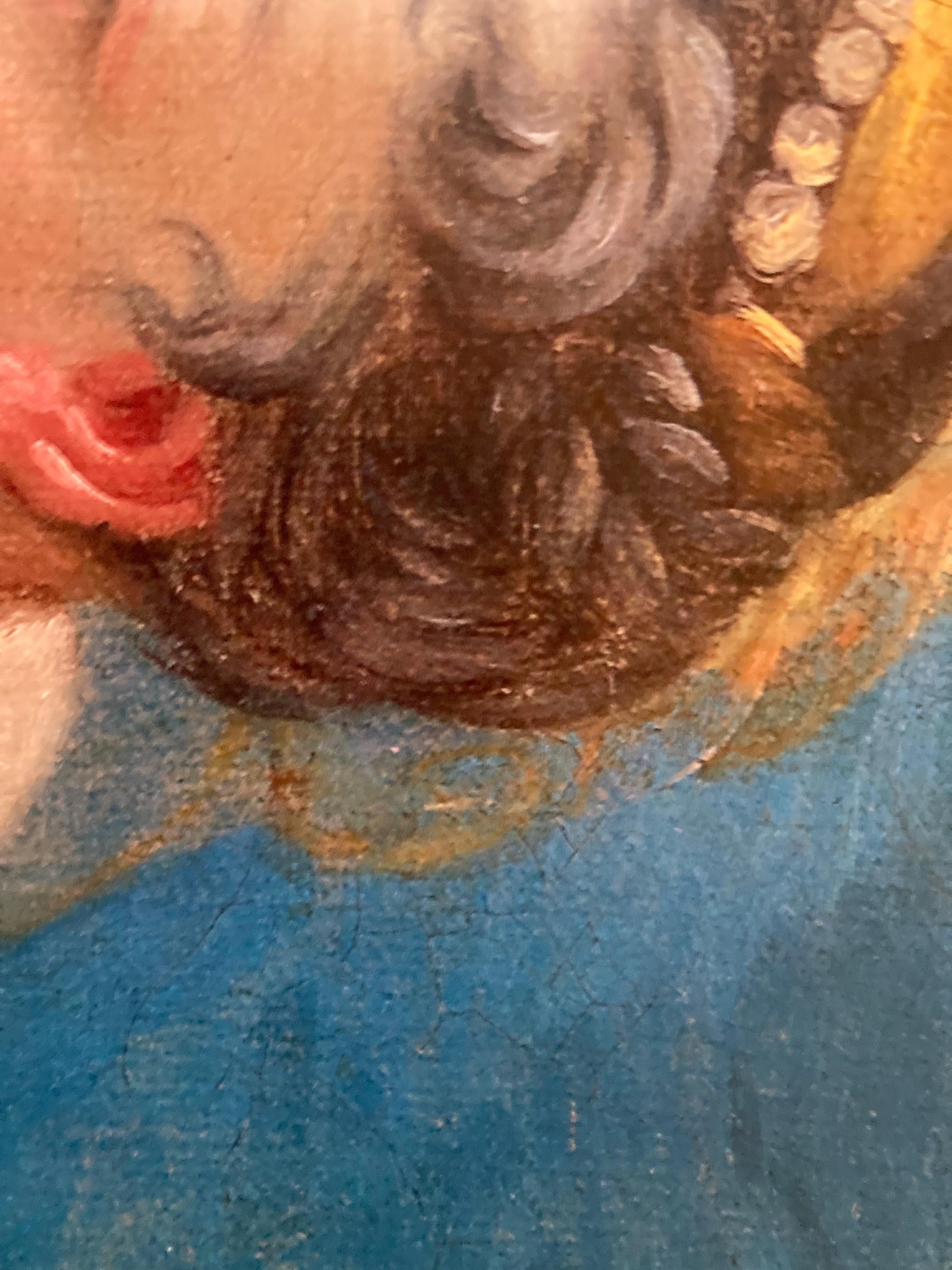 Pittura rococò, L'odalisca bruna, Donna nuda, Studio di Francois Boucher in vendita 7
