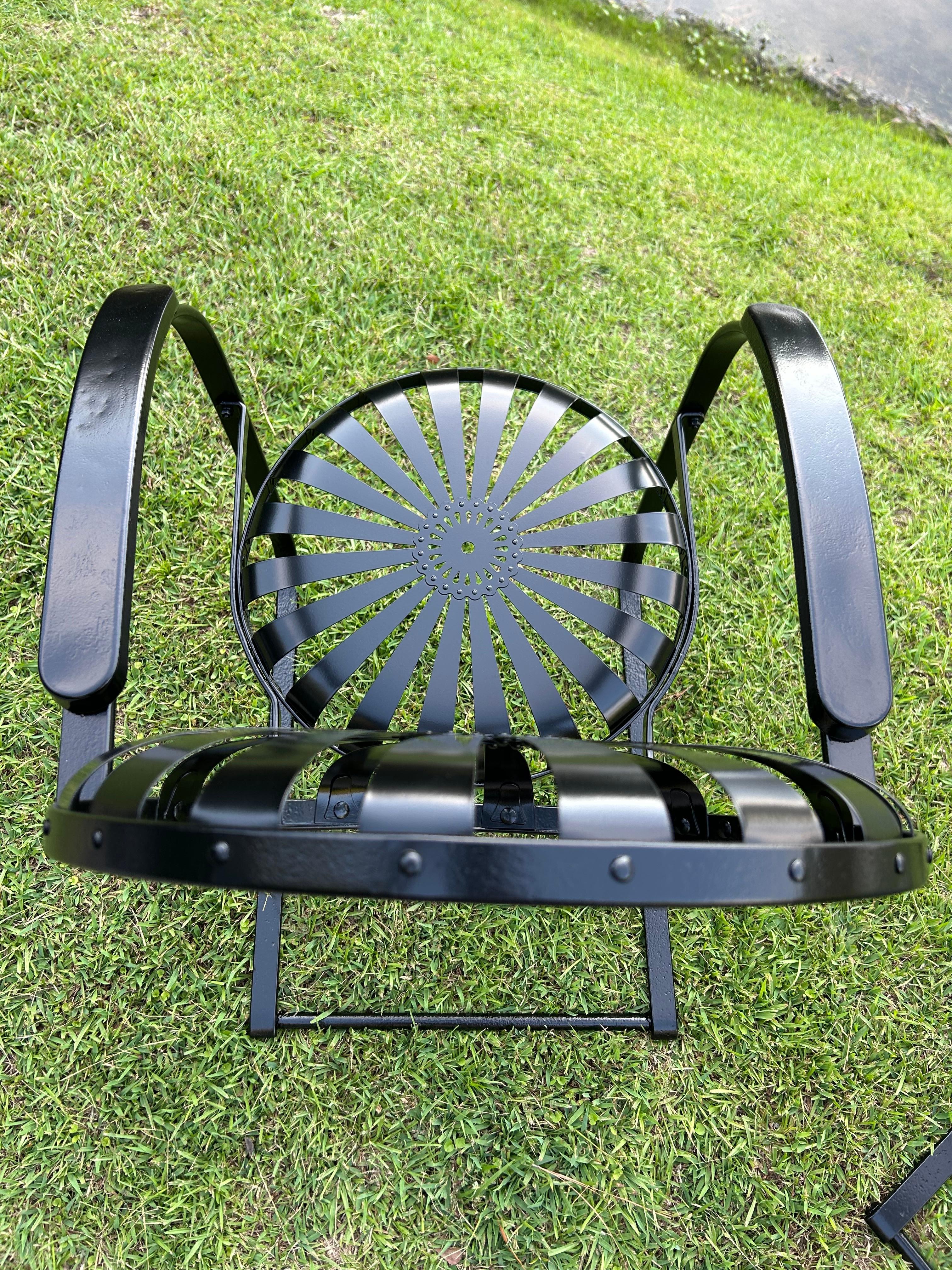 Francois Carre Cantilever Rockers - Fully Restored Pair For Sale 2