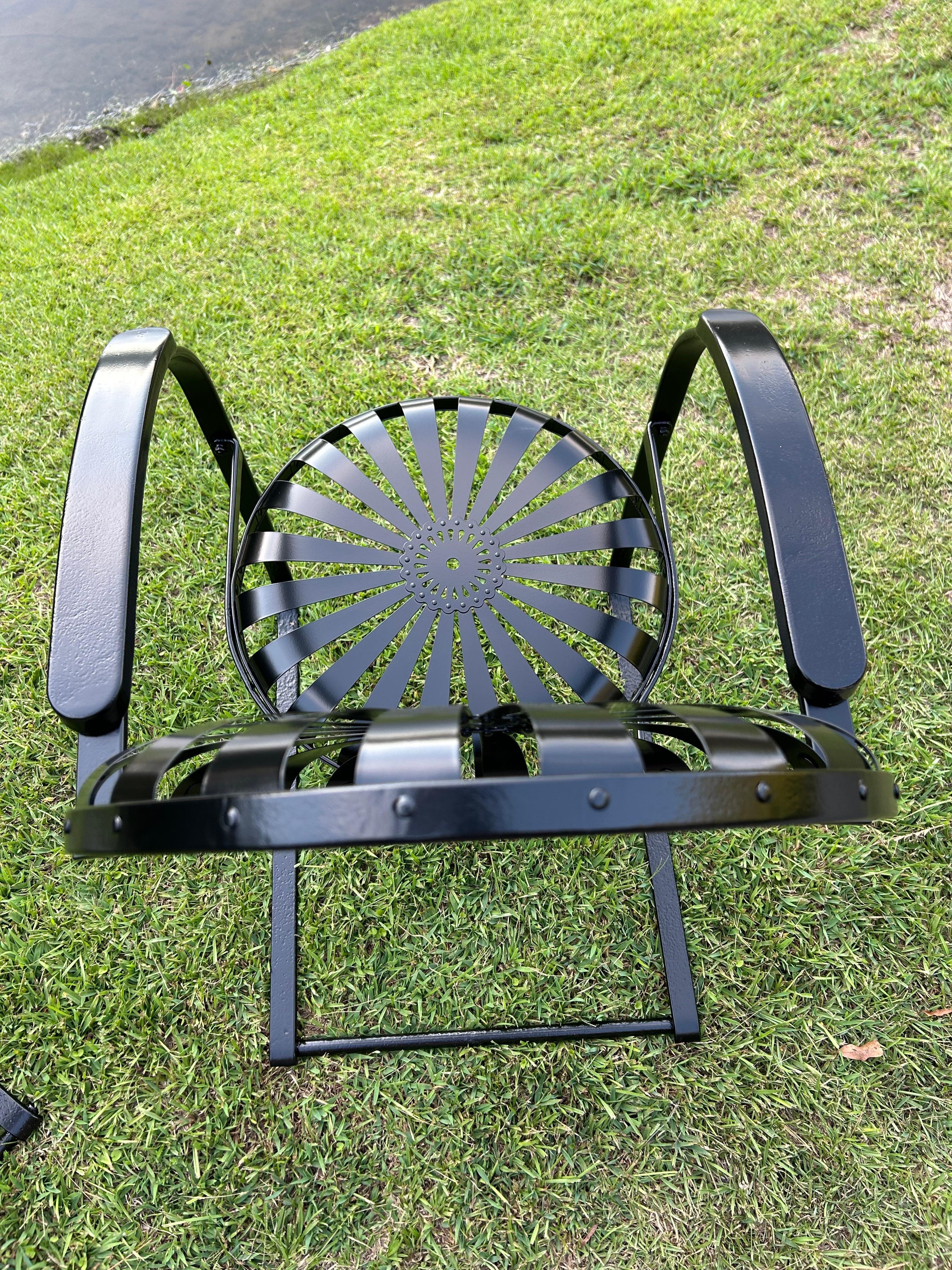 Francois Carre Cantilever Rockers - Fully Restored Pair For Sale 1