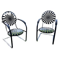 Vintage Francois Carre Cantilever Rockers - Fully Restored Pair
