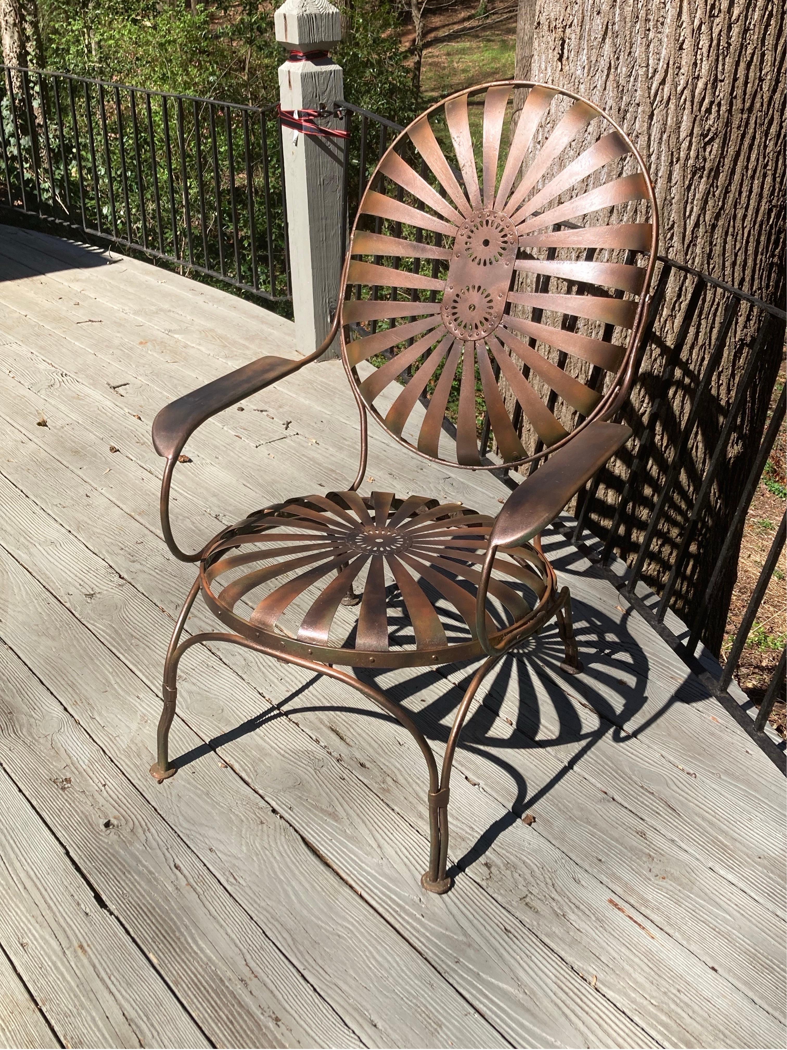 francois carre garden chair For Sale 3