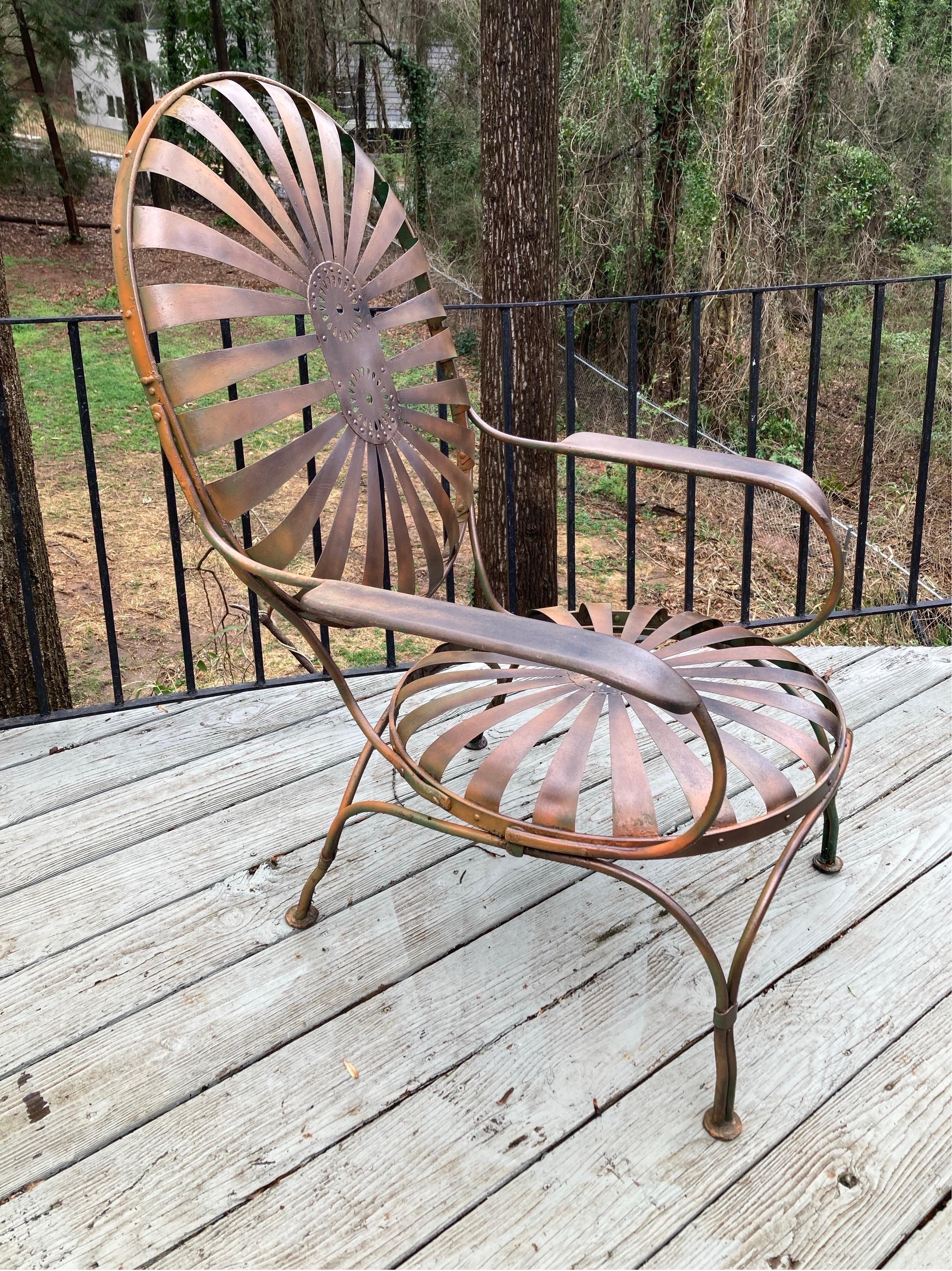 francois carre garden chair For Sale 4