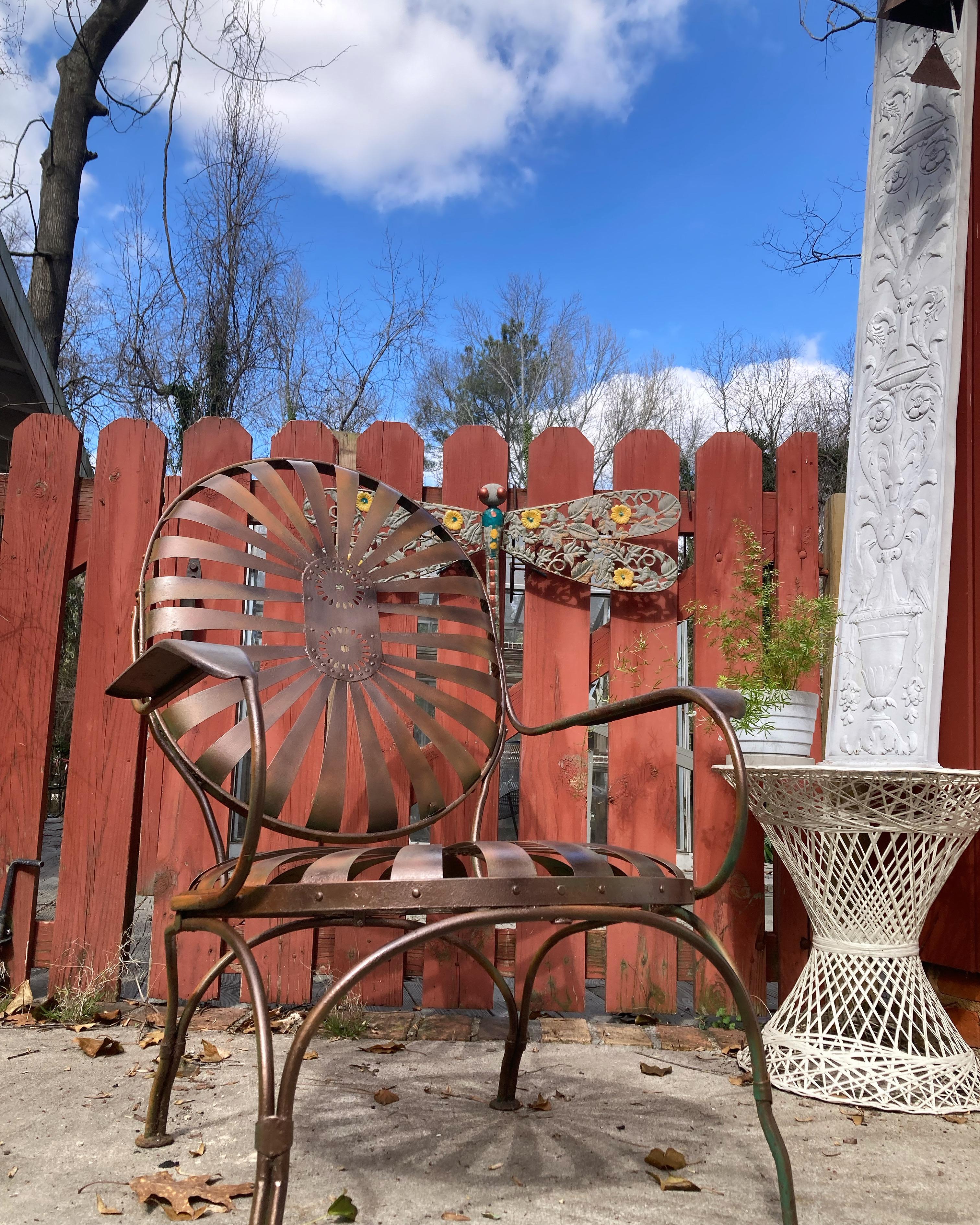 francois carre garden chair For Sale 5