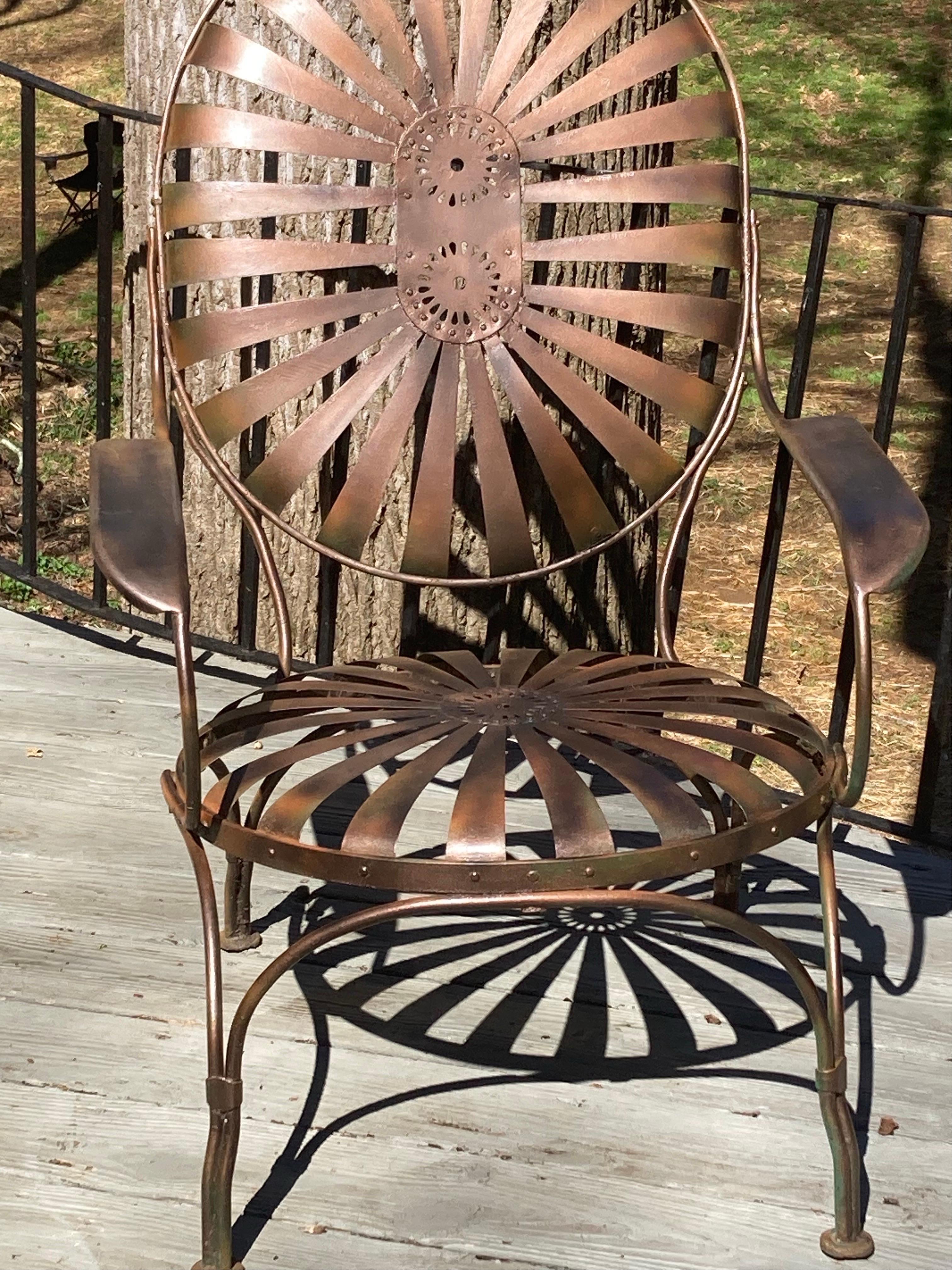 francois carre garden chair For Sale 2