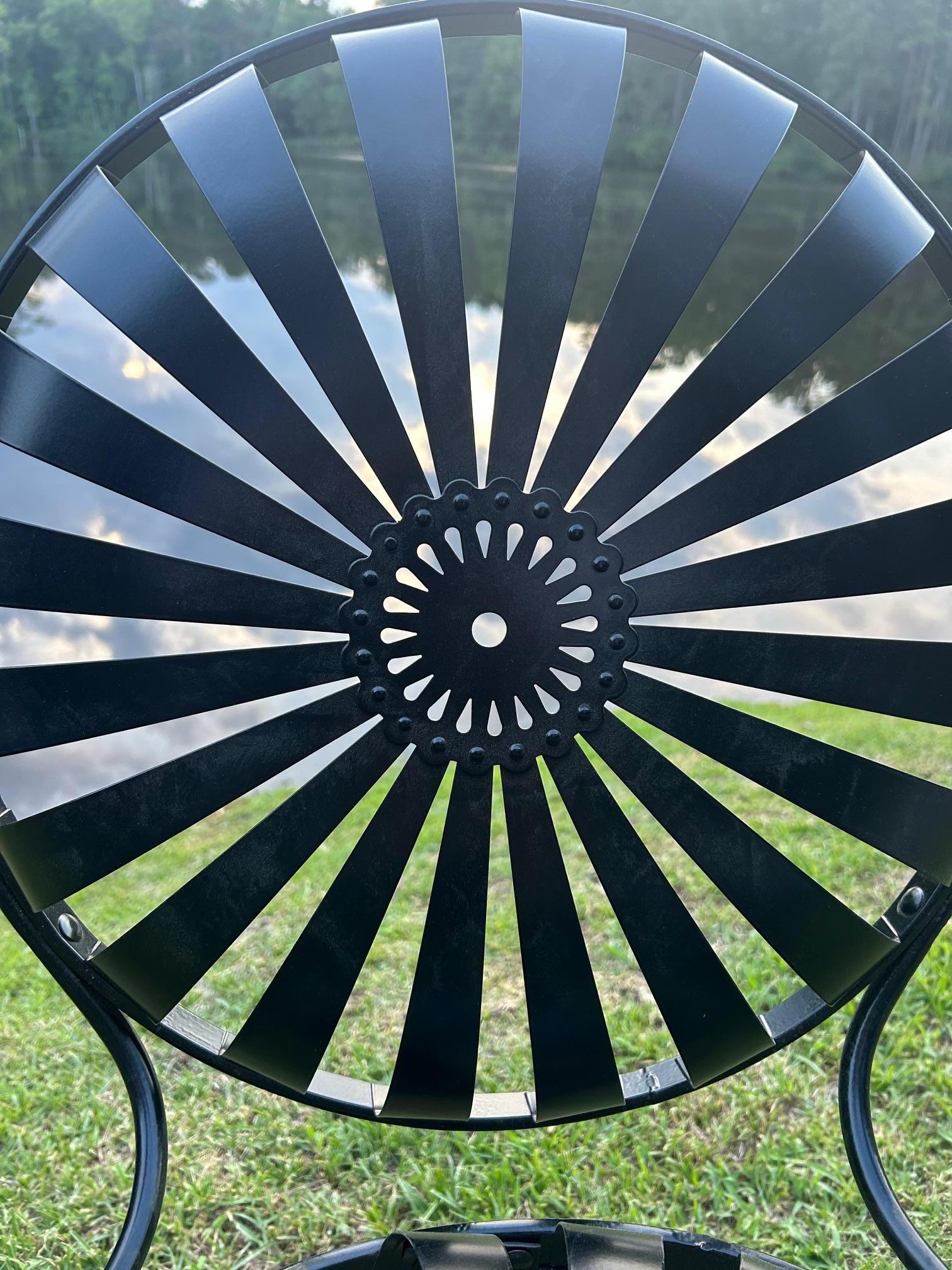 Francois Carre Garden Chairs - a Pair (fully restored) For Sale 4