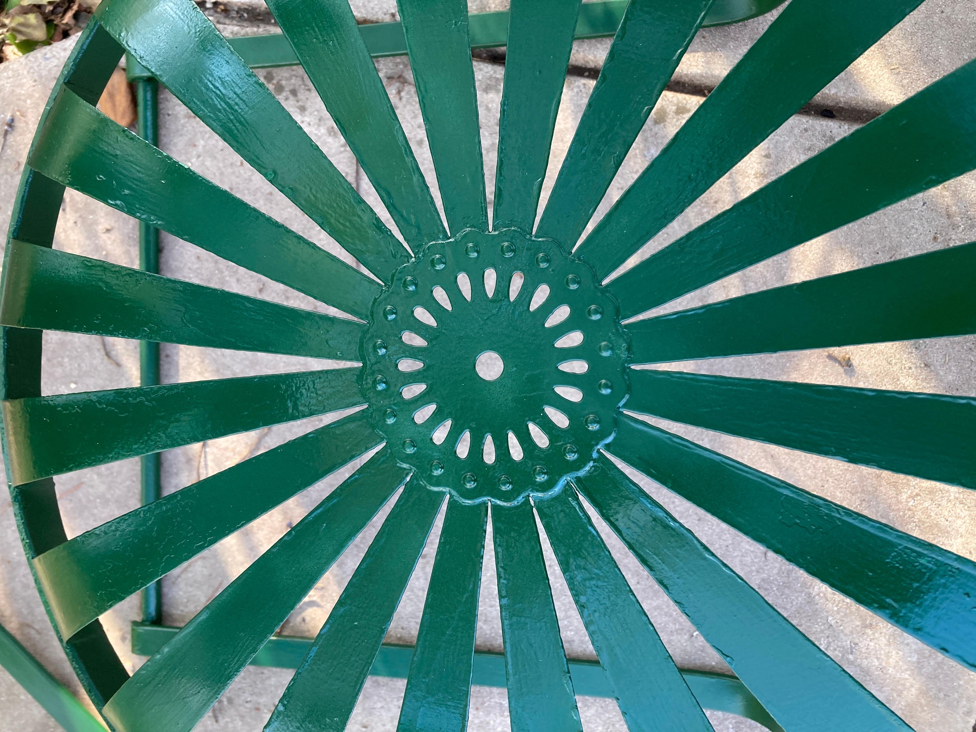 francois carre grün freitragende veranda wippen im Zustand „Gut“ im Angebot in Athens, GA