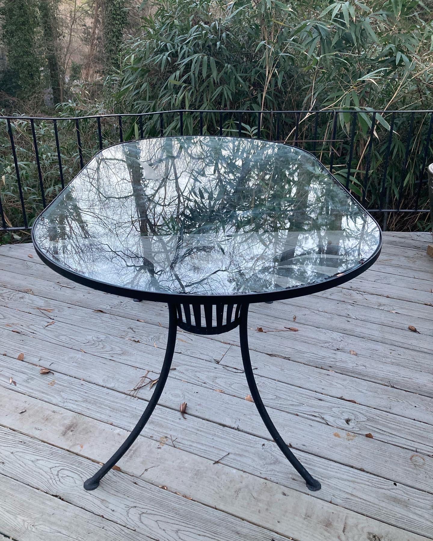 francois carre patio dining table, circa 1940 For Sale 3