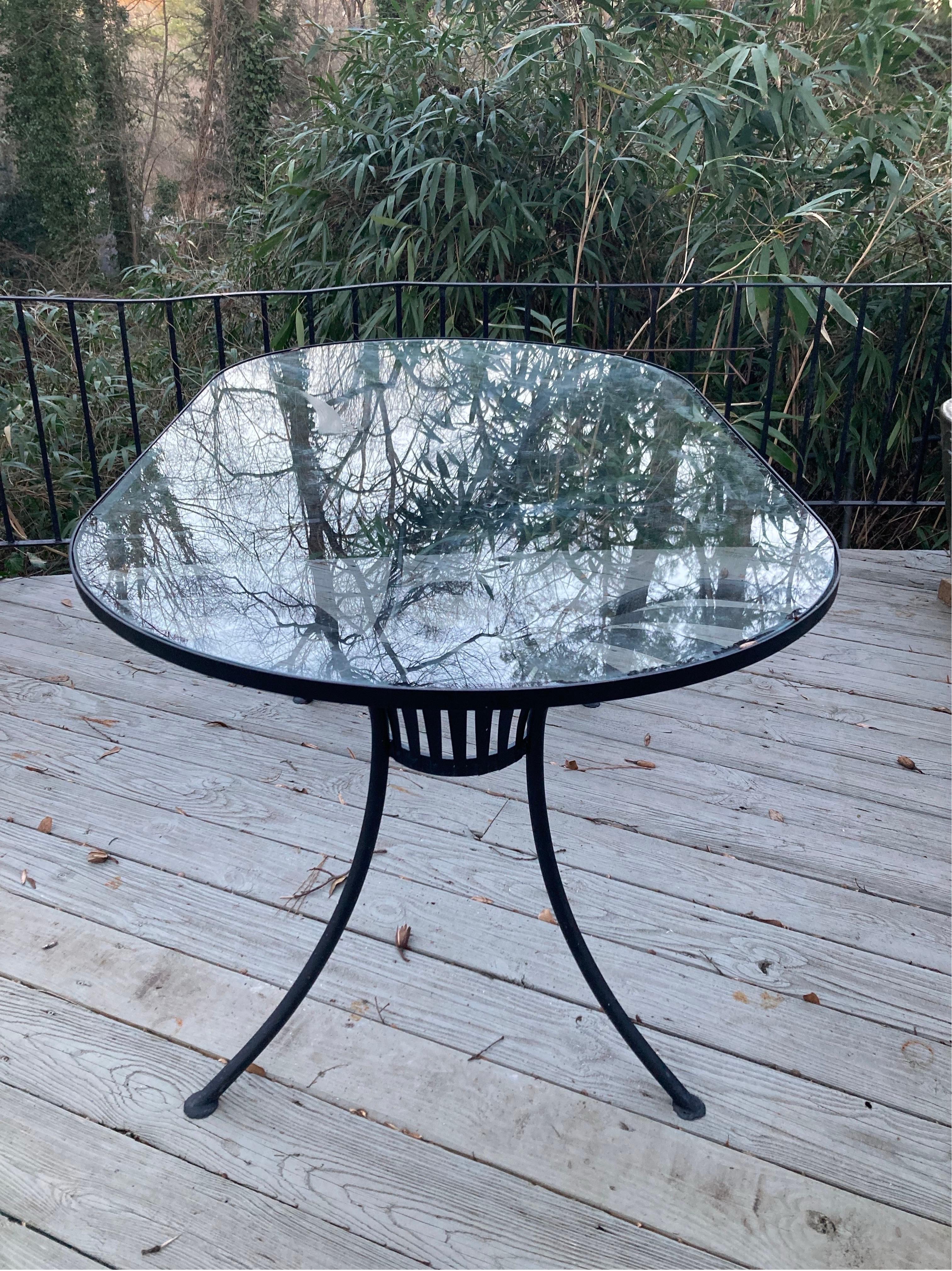 francois carre patio dining table, circa 1940 For Sale 2