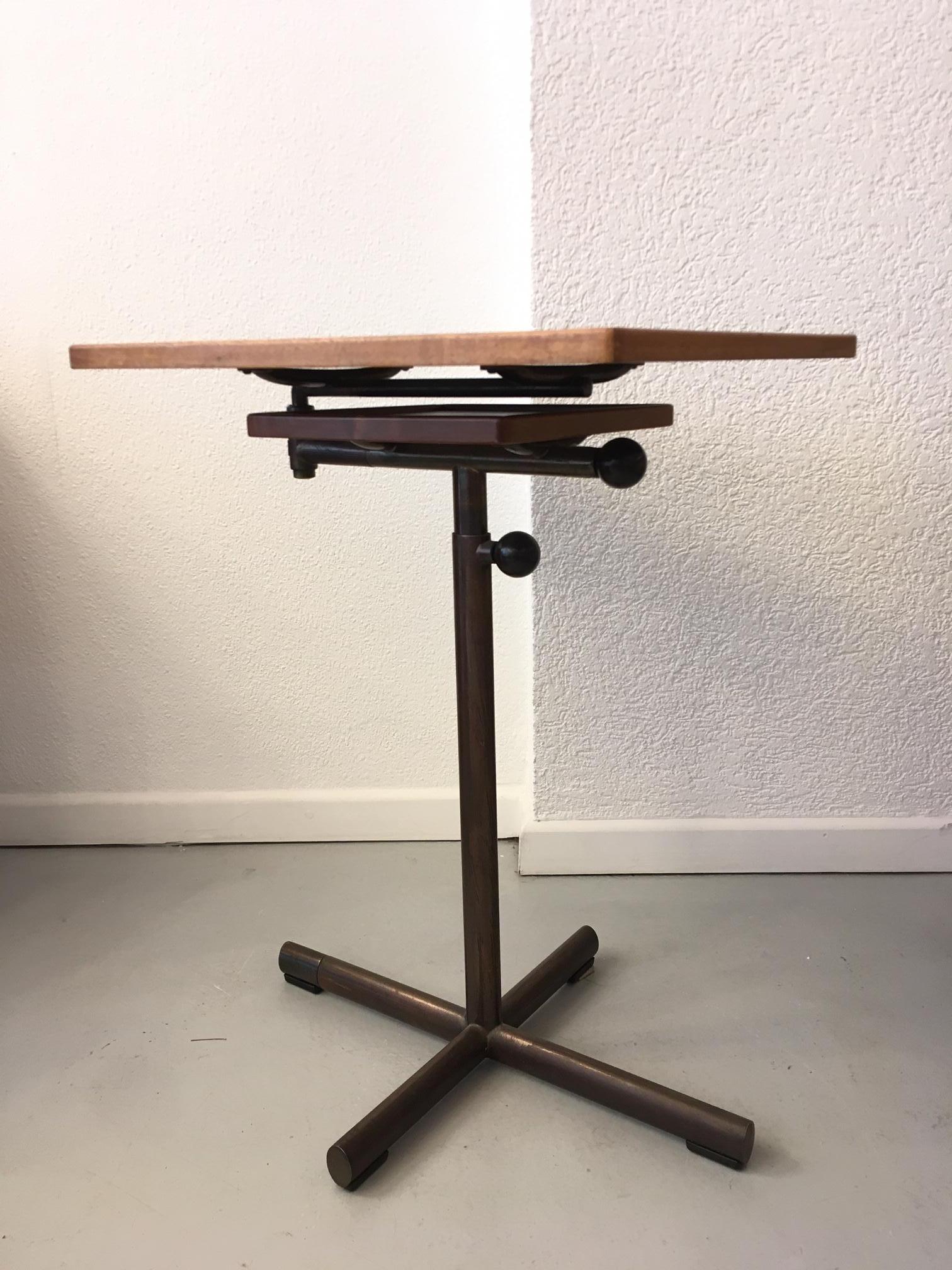 François Caruelle Vintage Table by Embru Werke, Switzerland, circa 1942 In Good Condition In Geneva, CH