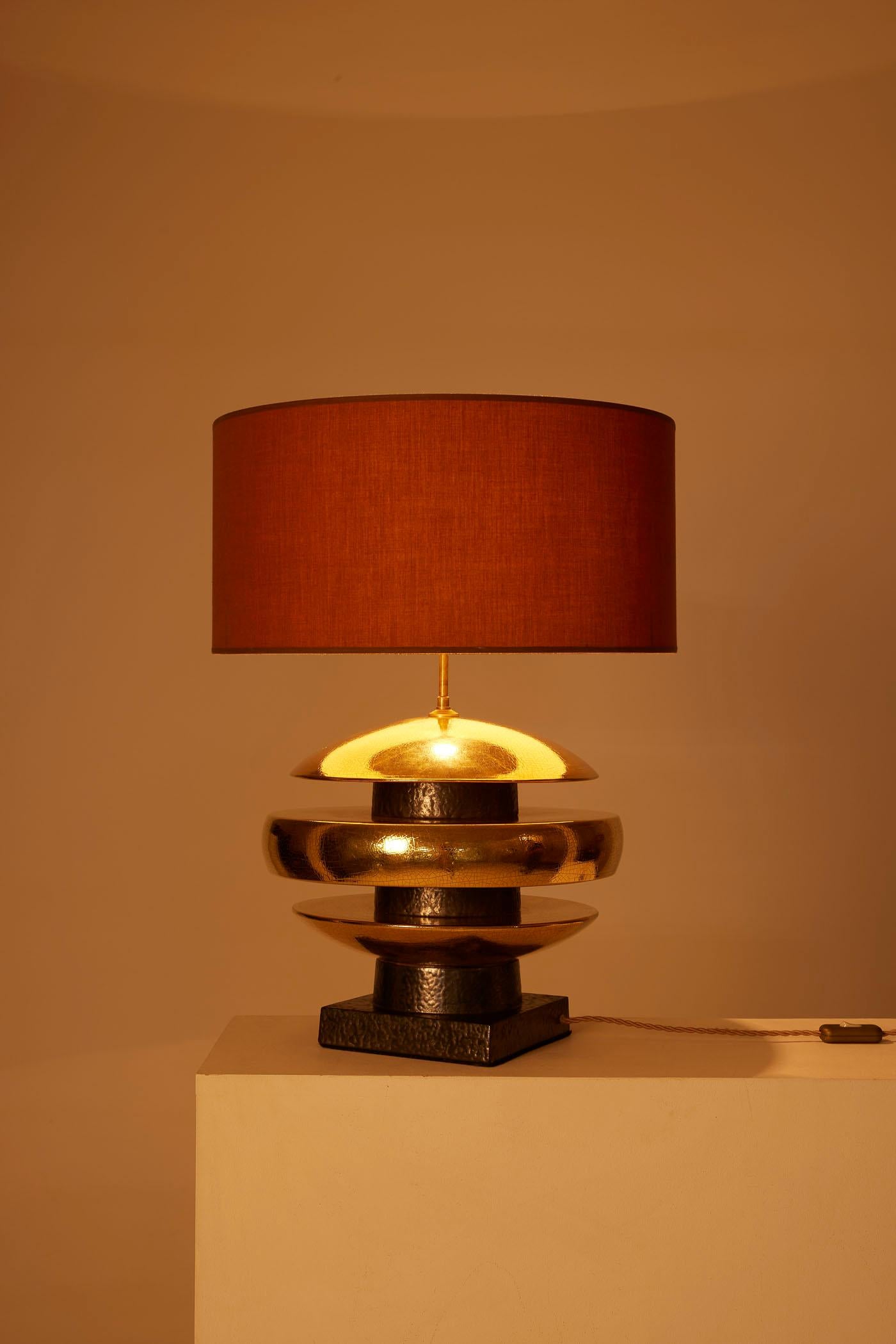 Lampe François Chatain Bon état à PARIS, FR