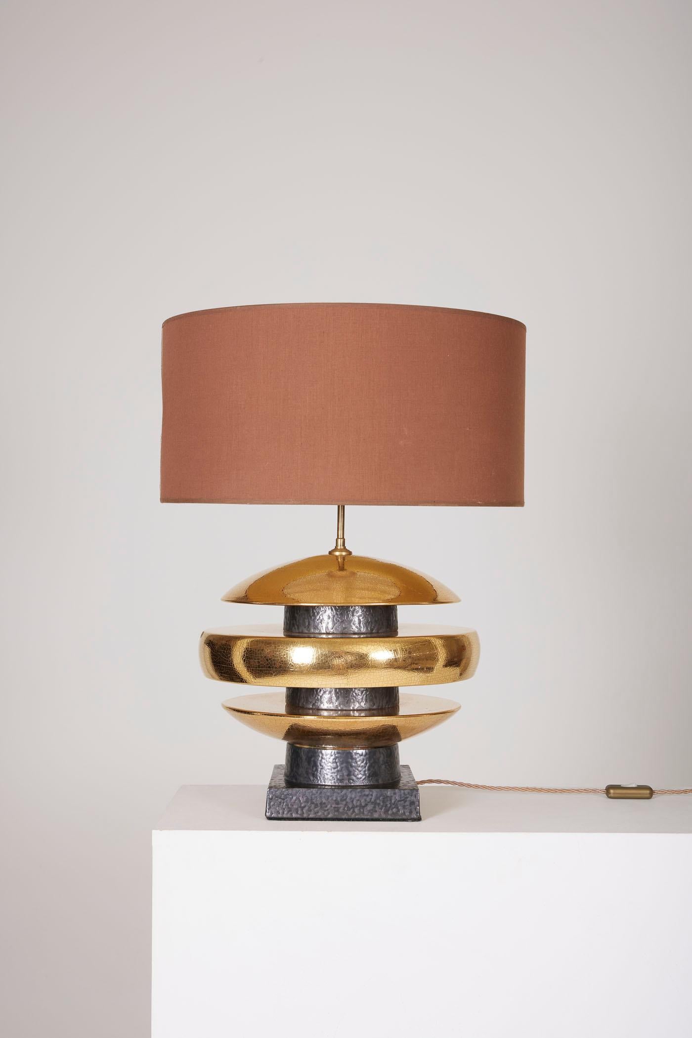 20ième siècle Lampe François Chatain