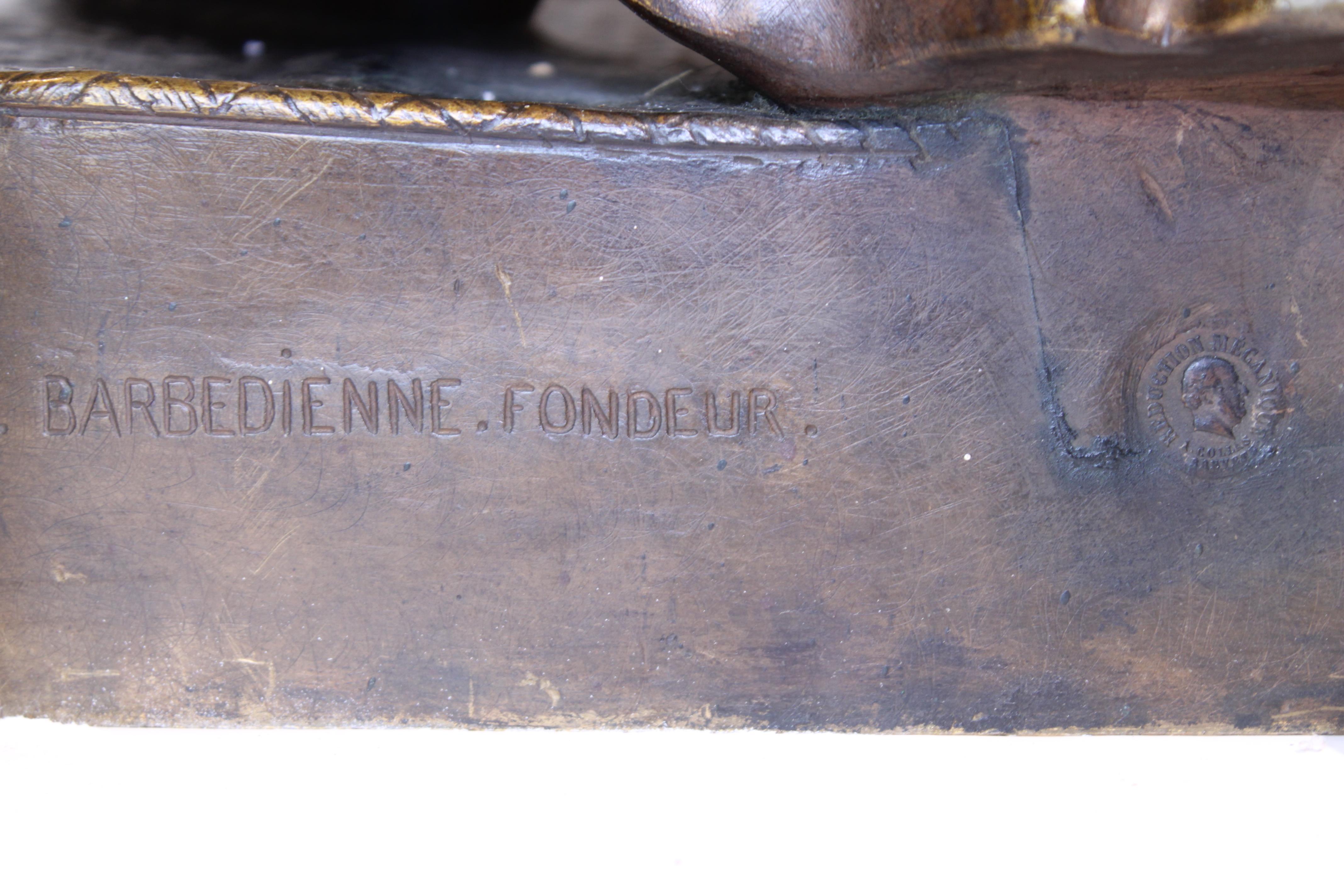 Esclave Indien Bronze Torchère in vendita 3