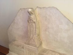 Francois D'Albignac Plaster Model of an Altar, circa 1940