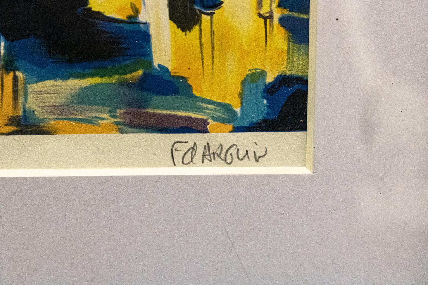 Limited Edition Lithograph By Francois D'arguin.
Signed By Artist.
Numbered 76/250.
Frame Measures 10 x 11 x 1 in.
Image Measures 4 x 6.5 in.
In Good Condition.