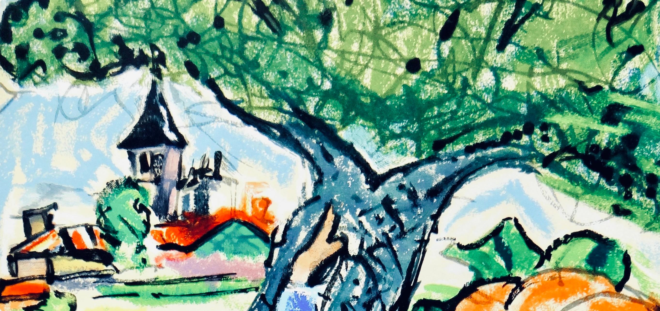 Le gland et la citrouille, Vingt fables de La fontaine, François Desnoyer en venta 4