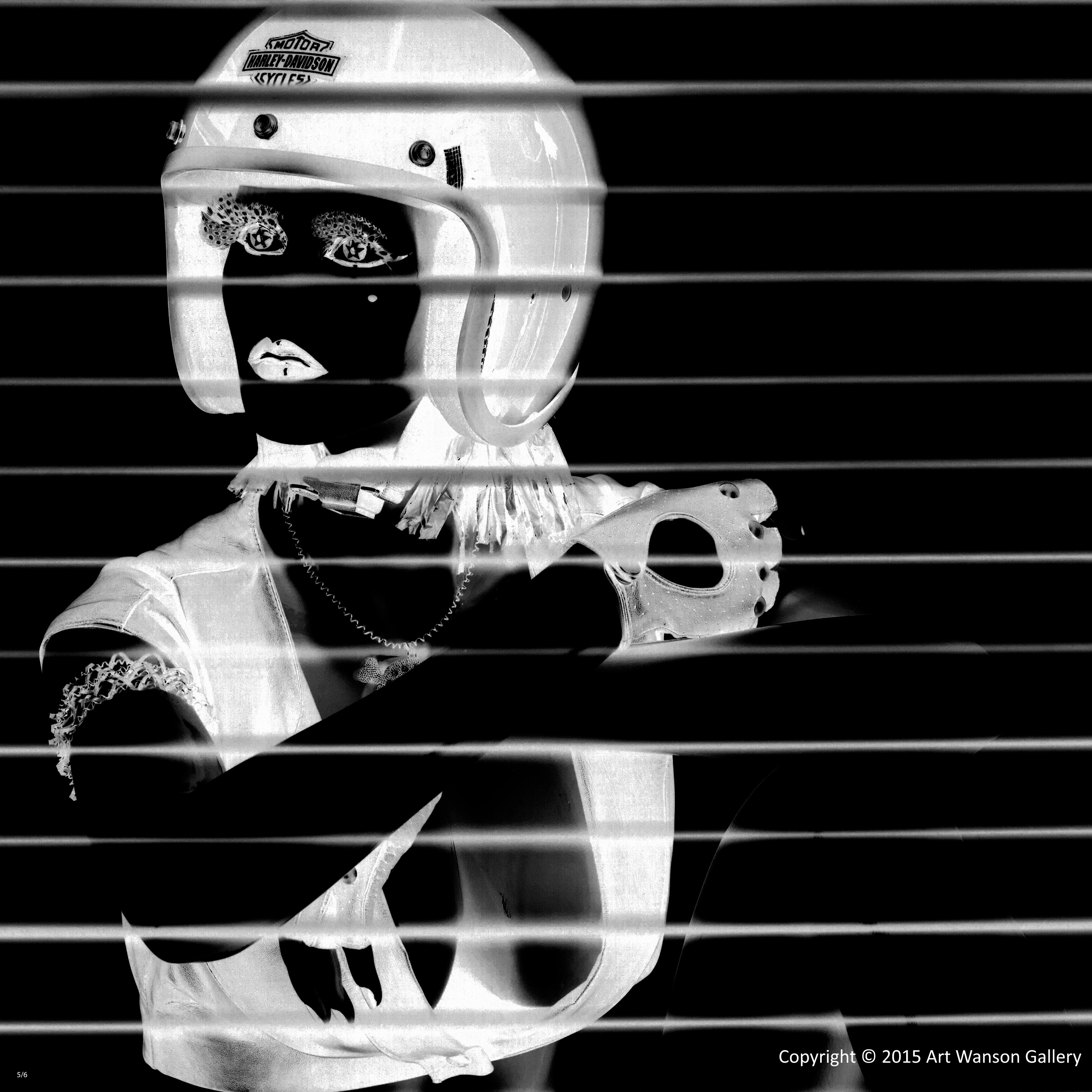 François Duerinckx Figurative Photograph - Crazy Dyna (4 of 6) by Francois Duerinckx, Pop Art, Black and White Photography
