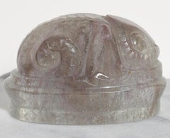 Francois Emile Decorchemont Pate De Verre Camelian Paperweight