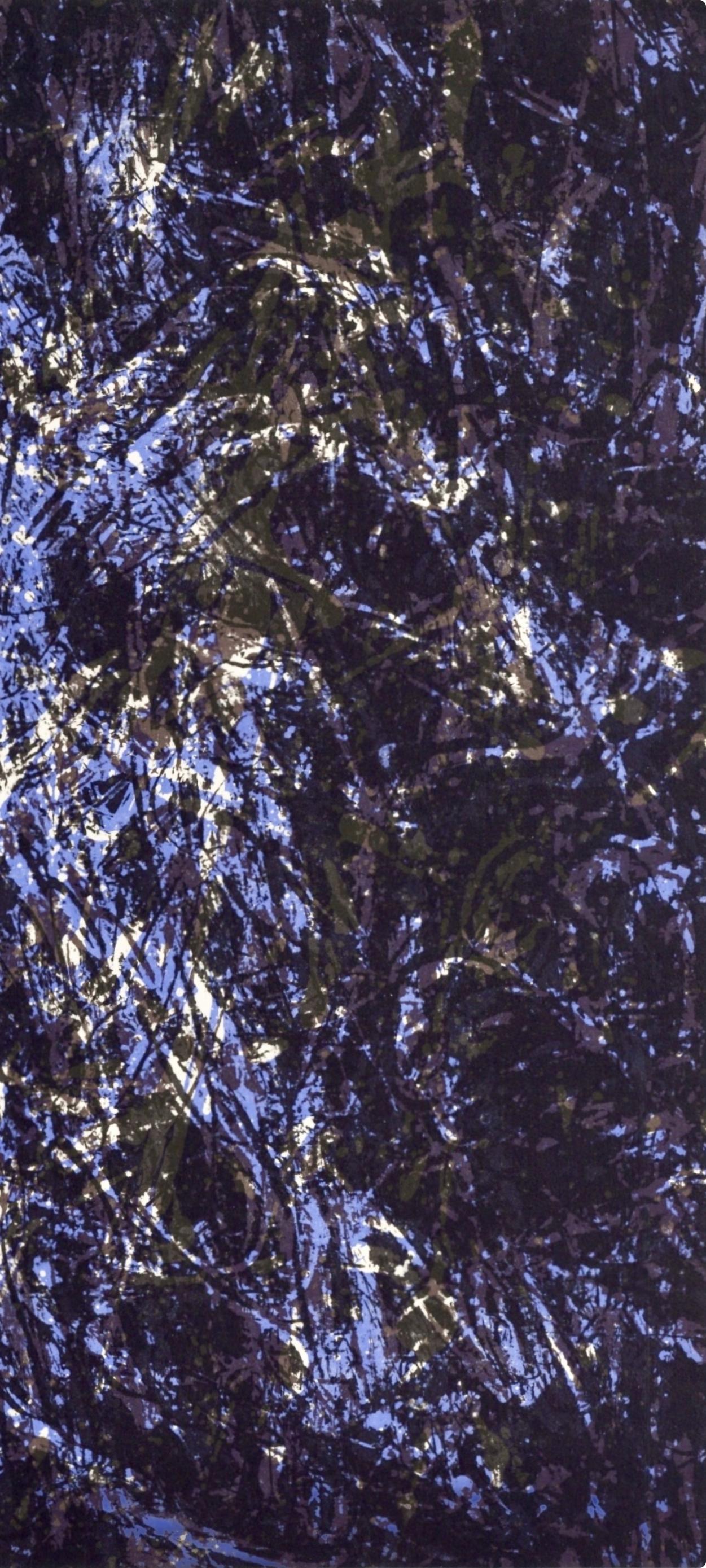 Composition, Société internationale d'art XXe siècle - Abstract Print Nero di François Fiedler