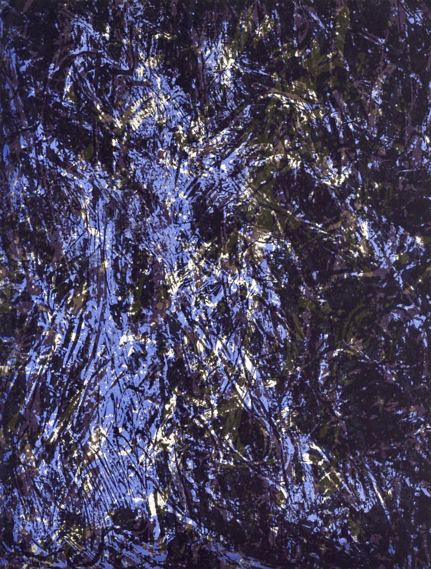 Abstract Print di François Fiedler - Composition, Société internationale d'art XXe siècle