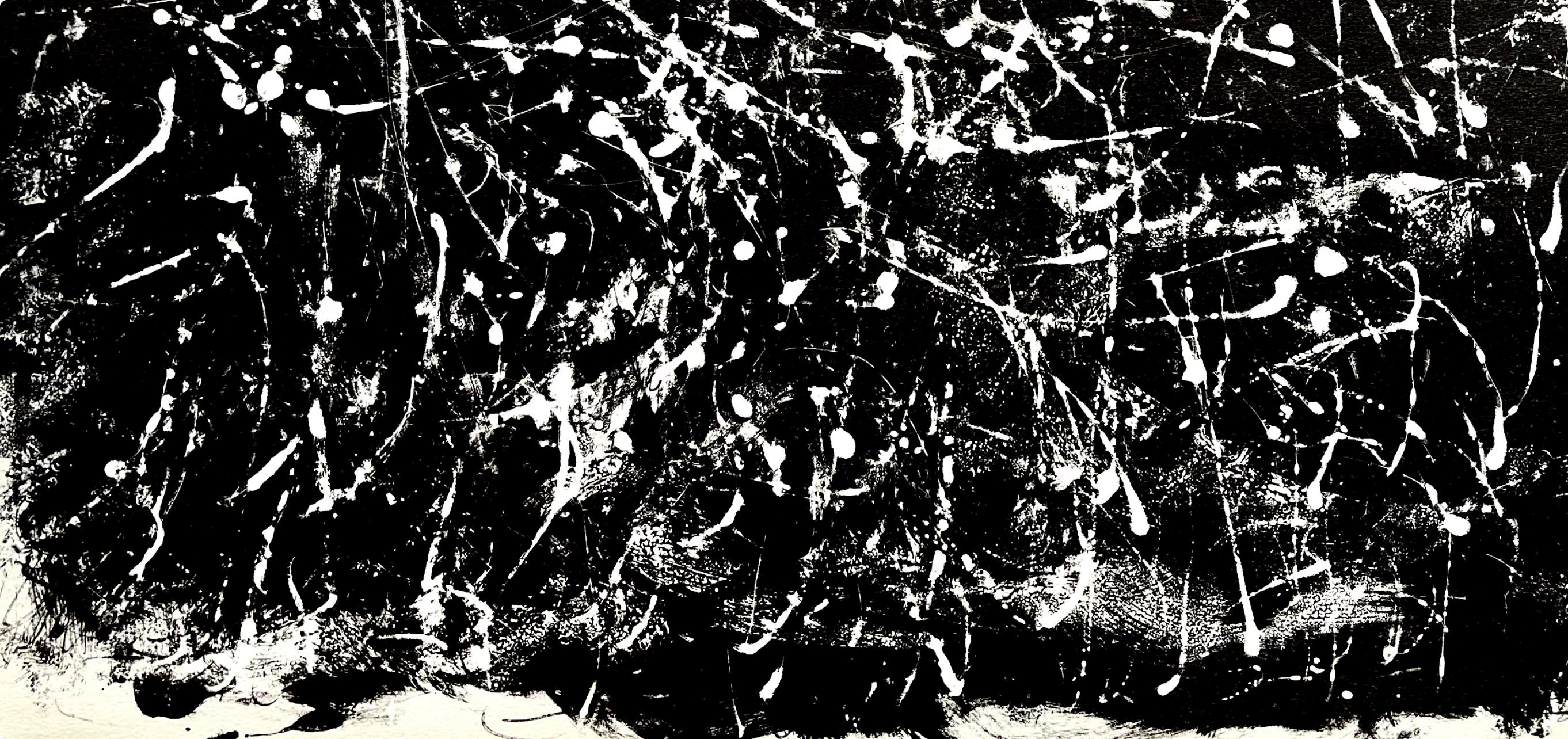 Fiedler, Composition, Derrière le miroir (d'après) - Noir Still-Life Print par François Fiedler