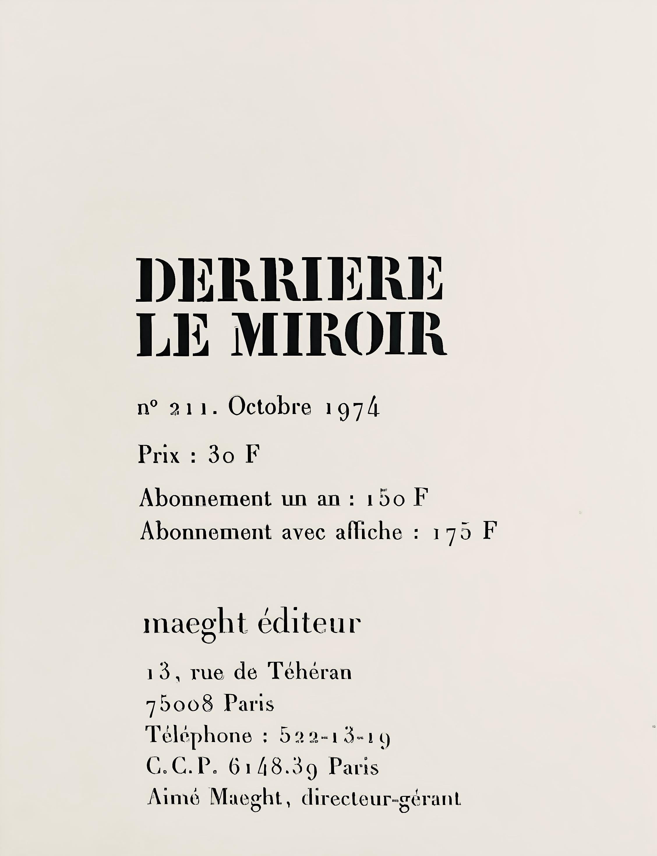 Fiedler, Composition, Derrière le miroir (d'après) en vente 1