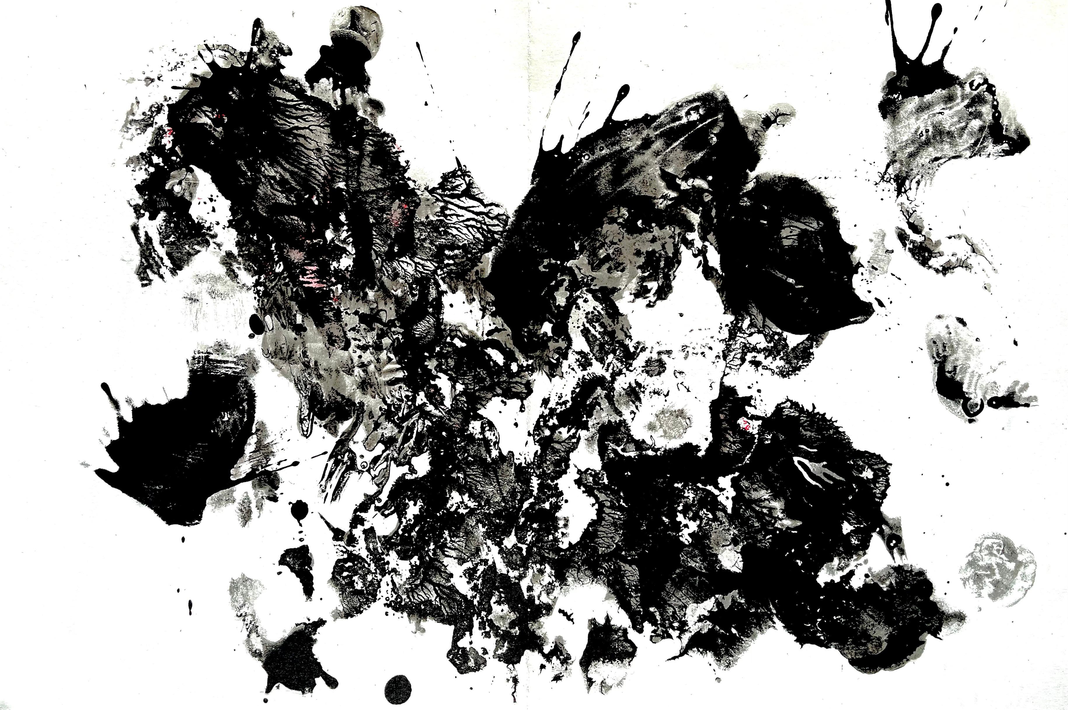 Still-Life Print François Fiedler - Fiedler, Composition, Derrière le miroir (d'après)