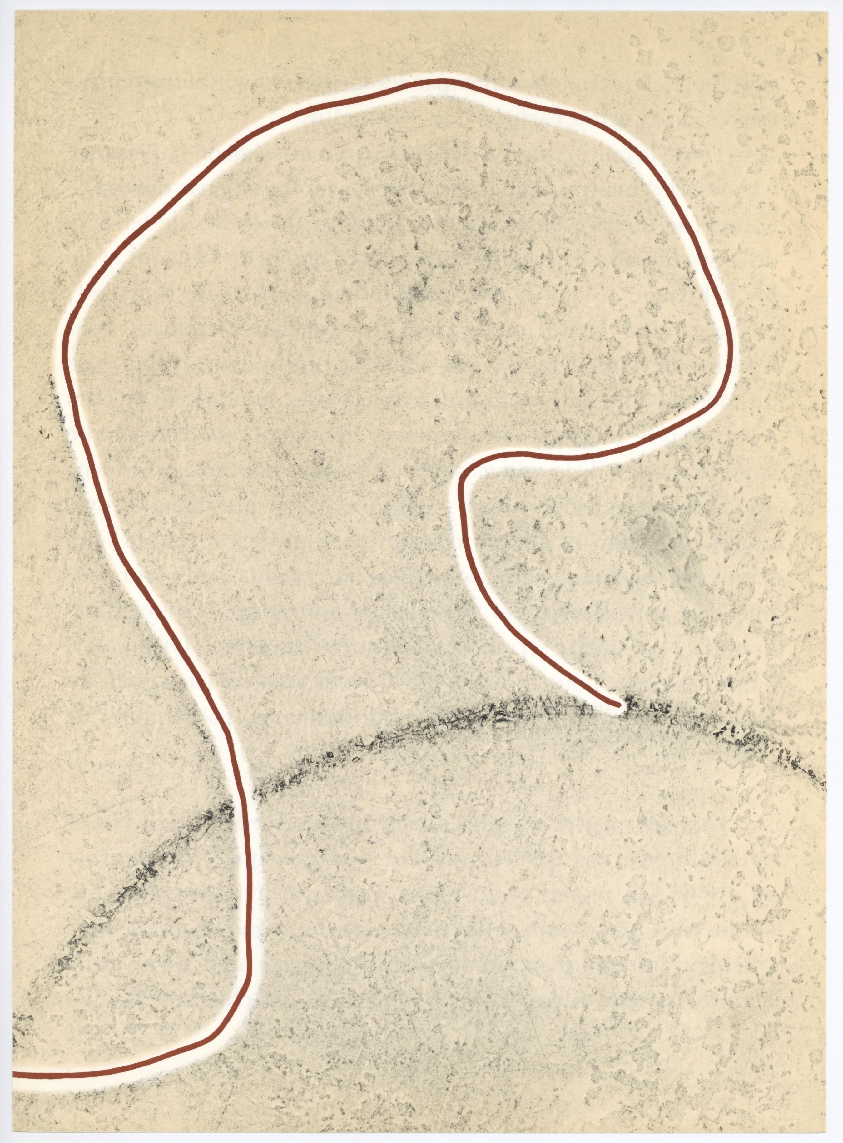 lithographie originale - Print de François Fiedler