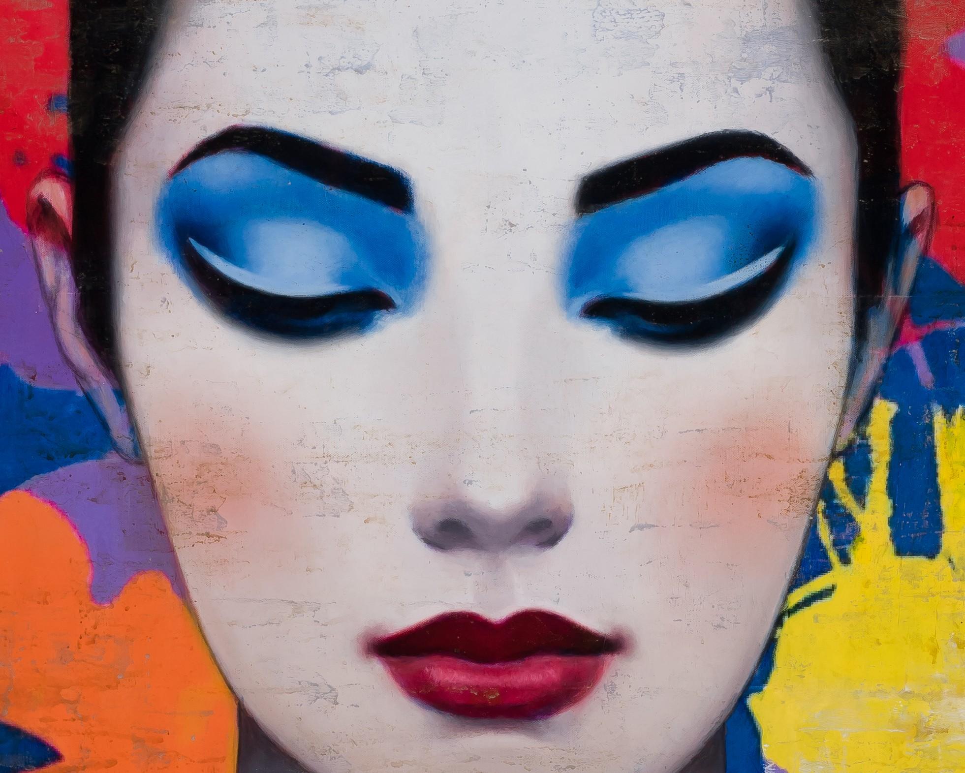 At the Factory - Contemporary Painting by Francois Fressinier